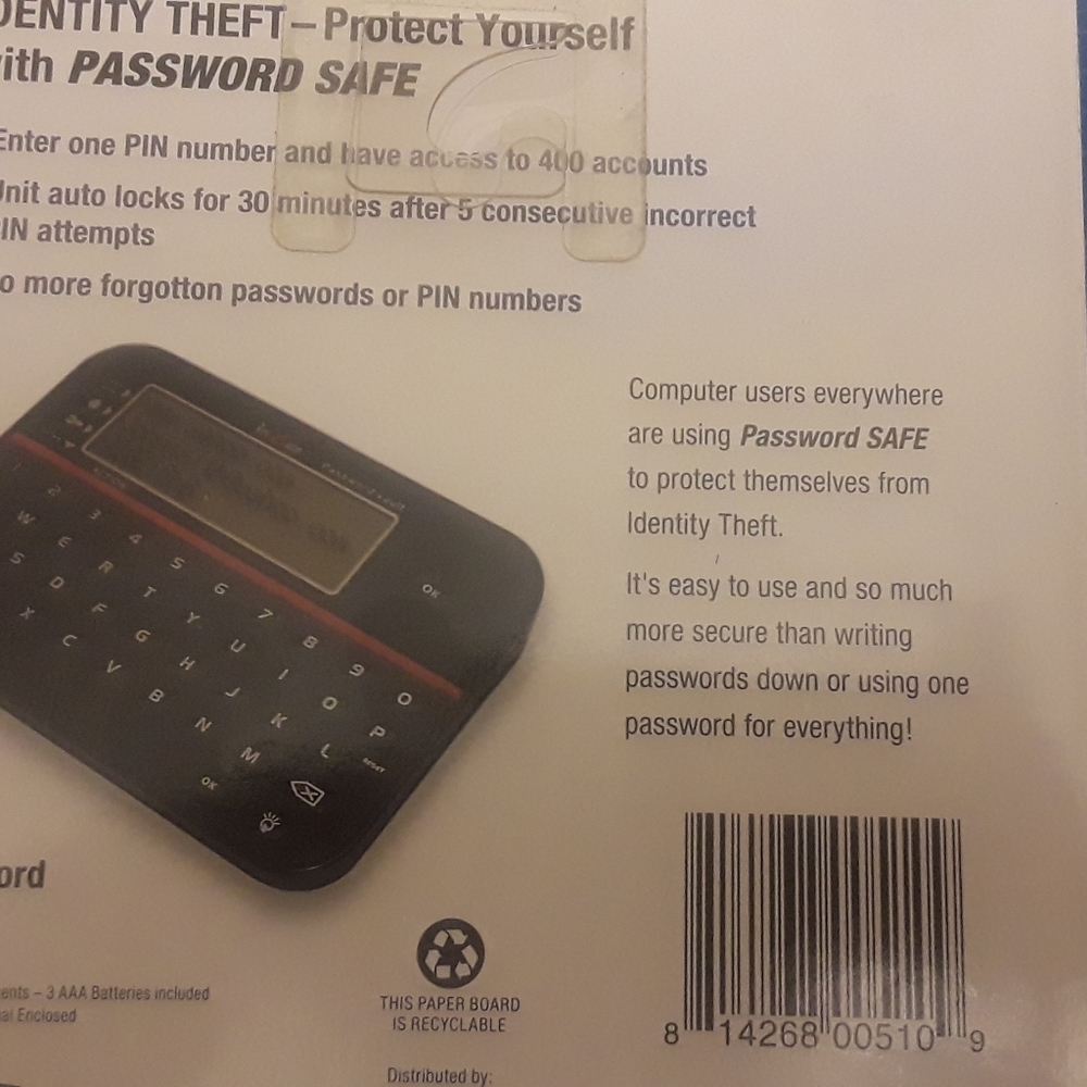 password  safe securely remember all your Password